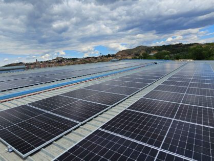Instalacion fotovoltaica para central hortofrutícola