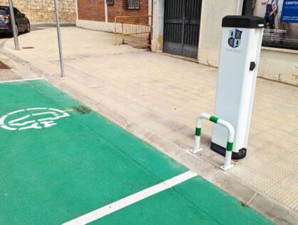 Instalamos un cargador de vehículos eléctricos en Mequinenza