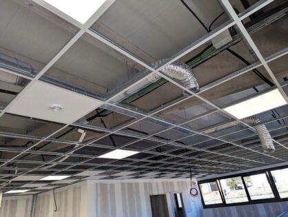 Climatización en las nuevas oficinas de Valente Iberica en Mequinenza